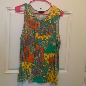 Chaps dressy tank top. Size 2X